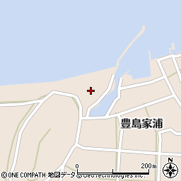 香川県小豆郡土庄町豊島家浦2888-13周辺の地図