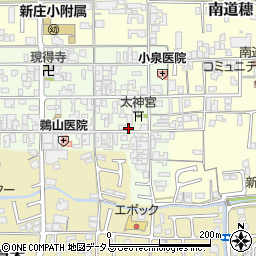 奈良県葛城市新庄58周辺の地図