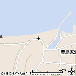 香川県小豆郡土庄町豊島家浦2851-4周辺の地図