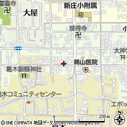 奈良県葛城市新庄78周辺の地図