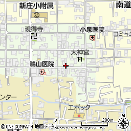 奈良県葛城市新庄62周辺の地図