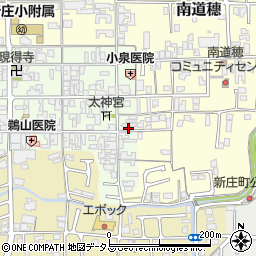 奈良県葛城市新庄51周辺の地図