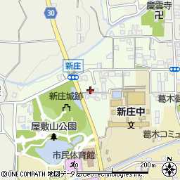奈良県葛城市新庄432周辺の地図