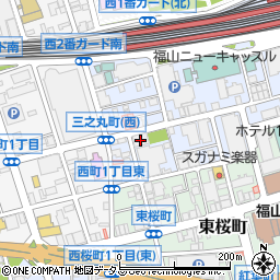 広島銀行福山西支店周辺の地図