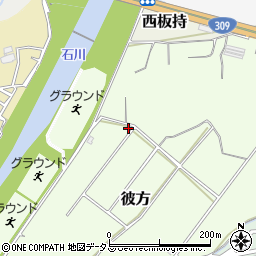 大阪府富田林市彼方2307周辺の地図