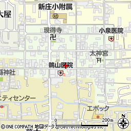 奈良県葛城市新庄69周辺の地図