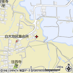 大阪府南河内郡河南町白木490周辺の地図