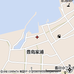 香川県小豆郡土庄町豊島家浦2308周辺の地図