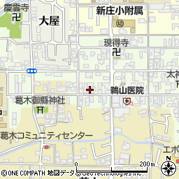 奈良県葛城市新庄79周辺の地図