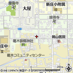 奈良県葛城市新庄222周辺の地図