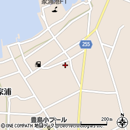 香川県小豆郡土庄町豊島家浦2206周辺の地図