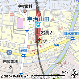 近鉄ビルサービス株式会社　宇治山田ショッピングセンター　事務所周辺の地図