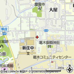 奈良県葛城市新庄470周辺の地図