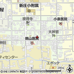 奈良県葛城市新庄67周辺の地図