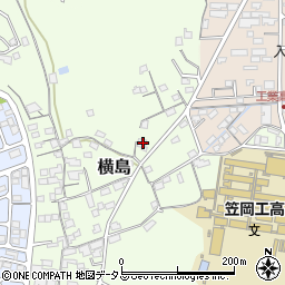 岡山県笠岡市横島767周辺の地図