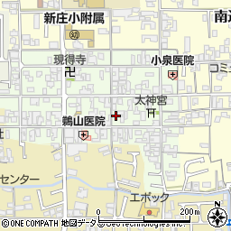 奈良県葛城市新庄65周辺の地図