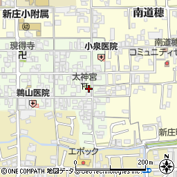 奈良県葛城市新庄56周辺の地図