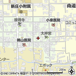 奈良県葛城市新庄63周辺の地図