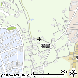 岡山県笠岡市横島710周辺の地図