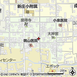 奈良県葛城市新庄66周辺の地図