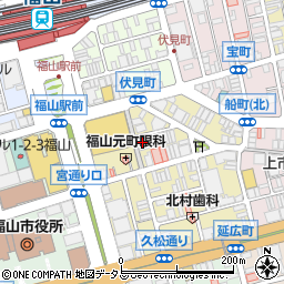 広島県福山市元町13-27周辺の地図