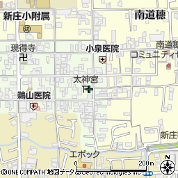 奈良県葛城市新庄55周辺の地図