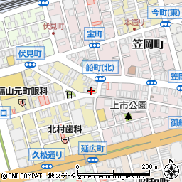 広島県福山市元町15-23周辺の地図