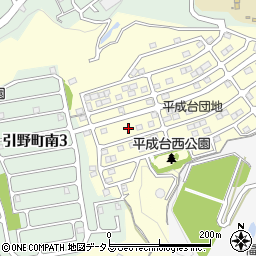 広島県福山市平成台34周辺の地図