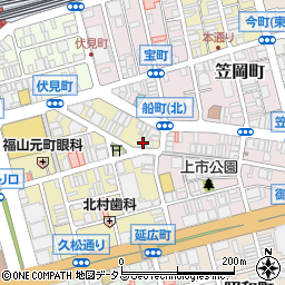 広島県福山市元町15-28周辺の地図