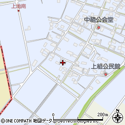 三重県伊勢市上地町1647-4周辺の地図