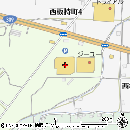 大阪府富田林市彼方989周辺の地図