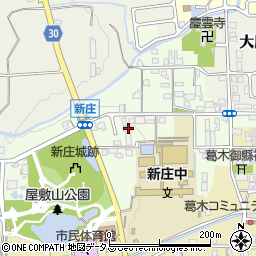 奈良県葛城市新庄435周辺の地図