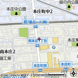 Ｂ＆Ｂ周辺の地図