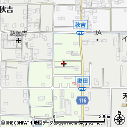 奈良県大和高田市奥田11周辺の地図