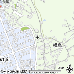 岡山県笠岡市横島680周辺の地図