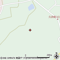 広島県三原市久井町山中野1388周辺の地図