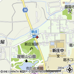 奈良県葛城市新庄419周辺の地図