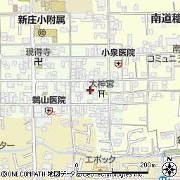 奈良県葛城市新庄108周辺の地図
