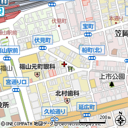 広島県福山市元町13-10周辺の地図