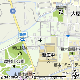 奈良県葛城市新庄437周辺の地図