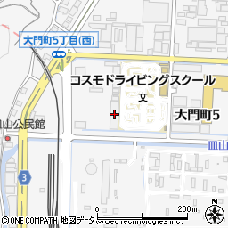 日通商事株式会社福山営業所　車機販売周辺の地図