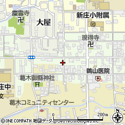 奈良県葛城市新庄217周辺の地図