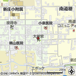 奈良県葛城市新庄111周辺の地図