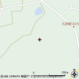 広島県三原市久井町山中野1390周辺の地図