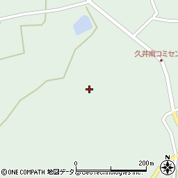 広島県三原市久井町山中野1384周辺の地図