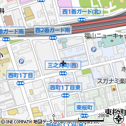 アースファミリー　福山駅前店周辺の地図