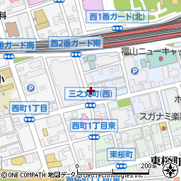 アースファミリー　福山駅前店周辺の地図