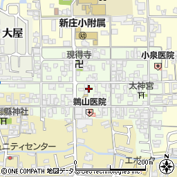 奈良県葛城市新庄95周辺の地図