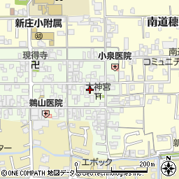 奈良県葛城市新庄110周辺の地図