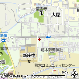 奈良県葛城市新庄474周辺の地図